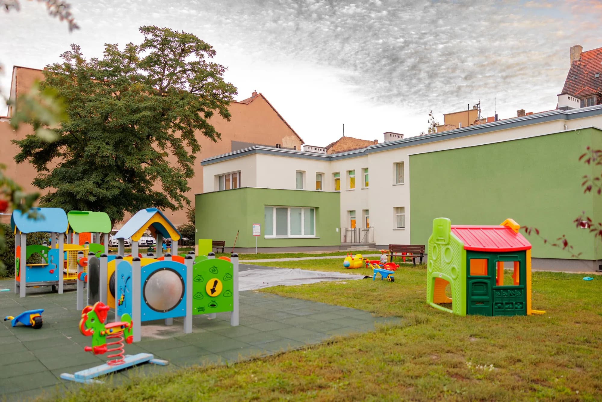 Budynek i plac zabaw Żłobka Miejskiego nr 2